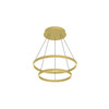 Kuzco Lighting - CH87824-BG - LED Chandelier - Cerchio - Brushed Gold