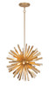 Metropolitan - N1905-785 - 12 Light Pendant - Confluence - Piastra Gold