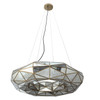 Metropolitan - N1698-863 - Eight Light Chandelier - Geo-Gem - Artisan Brass