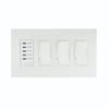 Eurofase - EFSWTD3 - 3 Dimmer And 1 Timer For Use With Control Boxes - White