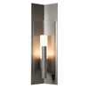 Hubbardton Forge - 302047-SKT-78-ZM0794 - One Light Outdoor Wall Sconce - Summit - Coastal Burnished Steel