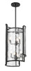 Minka-Lavery - 5266-66A - Six Light Foyer Pendant - Bella Collina - Coal