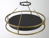 Minka-Lavery - 5086-781-L - LED Pendant - Levitation - Sand Coal & Soft Brass