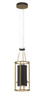 Minka-Lavery - 5085-781-L - LED Mini Pendant - Levitation - Sand Coal & Soft Brass