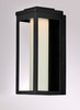 Maxim - 55904SWBK - LED Outdoor Wall Sconce - Salon LED - Black