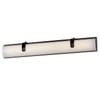 ET2 - E25135-92BK - LED Bath Vanity - Clutch - Black