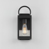 Maxim - 40312CLBK - One Light Outdoor Wall Sconce - Nassau Vivex - Black