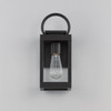 Maxim - 40312CLBK - One Light Outdoor Wall Sconce - Nassau Vivex - Black