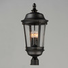 Maxim - 40092CDBZ - Three Light Outdoor Pole/Post Lantern - Dover VX - Bronze