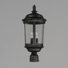 Maxim - 40091CDBZ - Three Light Outdoor Pole/Post Lantern - Dover VX - Bronze