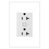 Legrand - WNAR203W1 - Plus-Sized 20A Outlet - Adorne - White