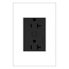 Legrand - WNAR203G1 - Plus-Sized 20A Outlet - Adorne - Graphite