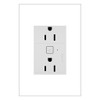 Legrand - WNAR153W1 - Plus-Sized 15A Outlet - Adorne - White