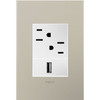 Legrand - AWC1G3SN4 - Wall Plate - Adorne - Nickel