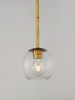 Maxim - 38419CLNAB - One Light Pendant - Branch - Natural Aged Brass