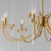 Maxim - 38408CLHR - Eight Light Chandelier - Divine - Heritage