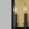 Maxim - 30754CLBK - Two Light Outdoor Wall Sconce - Manchester - Black