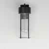 Maxim - 30584CDBK - One Light Outdoor Wall Sconce - Millennial - Black