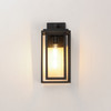 Maxim - 3033CDBK - One Light Outdoor Wall Sconce - Cabana - Black
