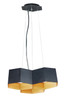 Maxim - 30334BKGLD - LED Chandelier - Honeycomb - Black / Gold