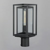 Maxim - 3030CDBK - One Light Outdoor Post Mount - Cabana - Black