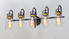 Maxim - 30173CLBZGLD - Five Light Bath Vanity - Magnolia - Bronze / Gold