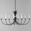 Maxim - 2888AR - Eight Light Chandelier - Paloma - Anthracite
