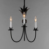 Maxim - 2883AR - Three Light Chandelier - Paloma - Anthracite