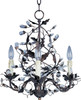 Maxim - 2850OI - Three Light Chandelier - Elegante - Oil Rubbed Bronze