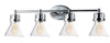 Maxim - 26114CDPC - Four Light Bath Vanity - Seafarer - Polished Chrome