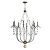 Maxim - 20488GN - Eight Light Chandelier - Formosa - Golden Noir