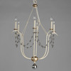 Maxim - 20486ECVG - Six Light Chandelier - Formosa - Ecru/Venetian Gold