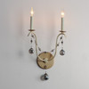 Maxim - 20482ECVG - Two Light Wall Sconce - Formosa - Ecru/Venetian Gold
