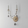 Maxim - 20482ECVG - Two Light Wall Sconce - Formosa - Ecru/Venetian Gold