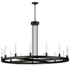 Maxim - 16168CRBK - LED Chandelier - Ovation - Black