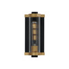 Maxim - 16120CRBKAB - One Light Outdoor Wall Sconce - Opulent - Black / Antique Brass
