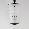 Maxim - 12443CLFTBK - Three Light Pendant - Copacabana - Black