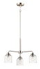 Maxim - 12260CDSN - Three Light Semi-Flush Mount/Chandelier - Acadia - Satin Nickel