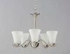 Maxim - 12075FTSN - Five Light Chandelier - Vital - Satin Nickel