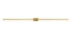 Koncept - ZBW-60-4-CM-SW-GLD - LED Wall Sconce - Z-Bar - Gold