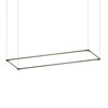 Koncept - ZBP-48-R-SW-MTB-CNP - LED Pendant - Z-Bar Pendant - Matte Black