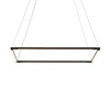 Koncept - ZBP-24-S-SW-MTB-CNP - LED Pendant - Z-Bar Pendant - Matte Black