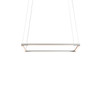 Koncept - ZBP-16-S-SW-SIL-CNP - LED Pendant - Z-Bar Pendant - Silver