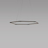 Koncept - ZBP-16-H-SW-MTB-CNP - LED Pendant - Z-Bar Pendant - Matte Black