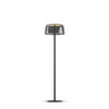 Koncept - YUF-SW-MTB+SDGY - LED Floor Lamp - Yurei - Matte Black
