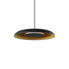 Koncept - RMW-12-SW-MTB-HW+24BD-MBG - LED Wall Sconce - Ramen - Matte Black w/Gold