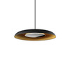 Koncept - RMW-12-SW-CRM-HW+24BD-MBG - LED Wall Sconce - Ramen - Matte Black w/Gold