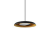Koncept - RMW-09-SW-CRM-HW+18BD-MBG - LED Wall Sconce - Ramen - Matte Black w/Gold