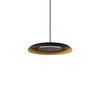 Koncept - RMW-09-SW-CCF-HW+18BD-MBG - LED Wall Sconce - Ramen - Matte Black w/Gold