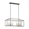 Generation Lighting. - 6615008-710 - Eight Light Island Pendant - Perryton - Bronze
